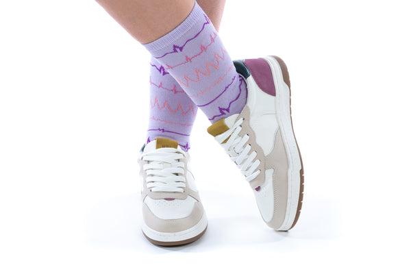 Purple Rhythm Socks