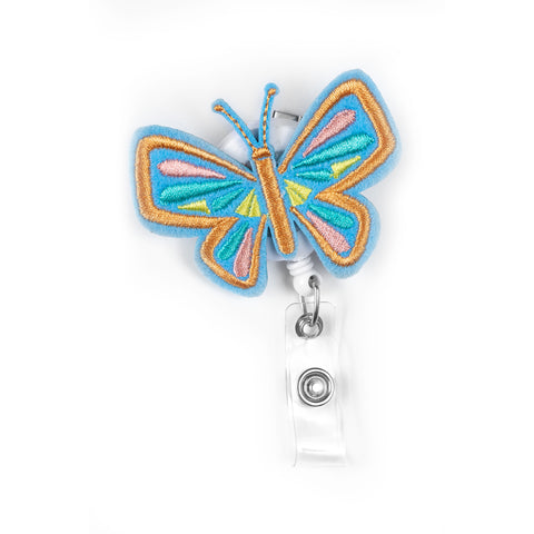 Butterfly Badge Holder