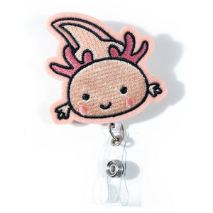 Axolotl Badge Holder