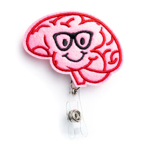 Brain Badge Holder